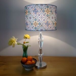 Teal Lamp Shade for Pendant/Ceiling Light or Standard/Table Lamp - Talex Interiors, UK