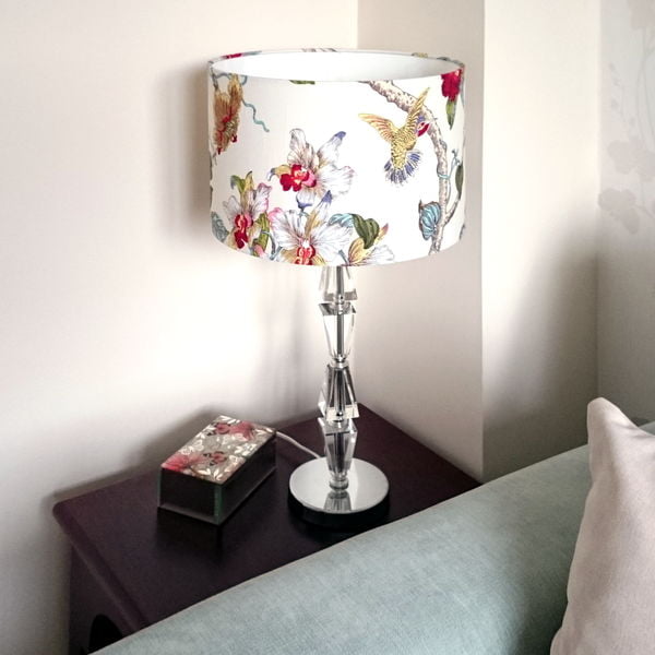 Tropical Bird Lampshade For Ceiling, Table Lamps Shades Uk