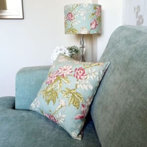 Duck Egg Cushion in Shabby Chic Style - Designer Cushions & Pillows - Talex Interiors, UK