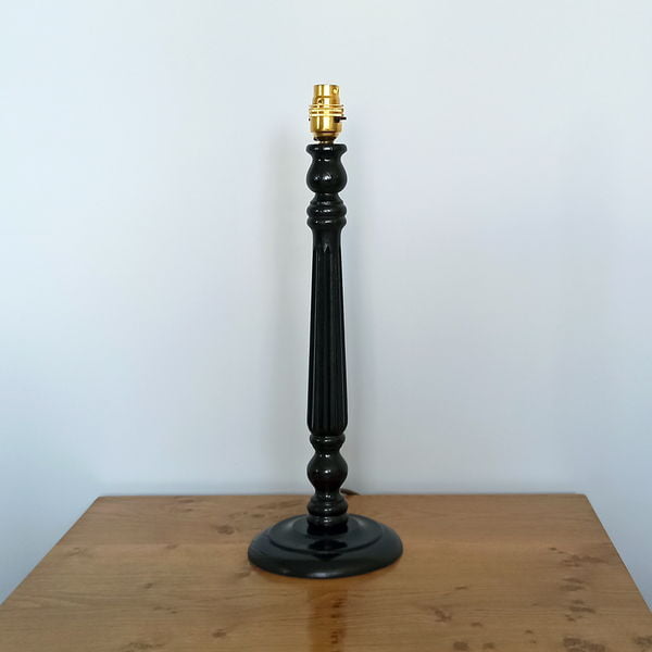 Tall Black Table Lamp - Designer Lamps - Talex Interiors, UK